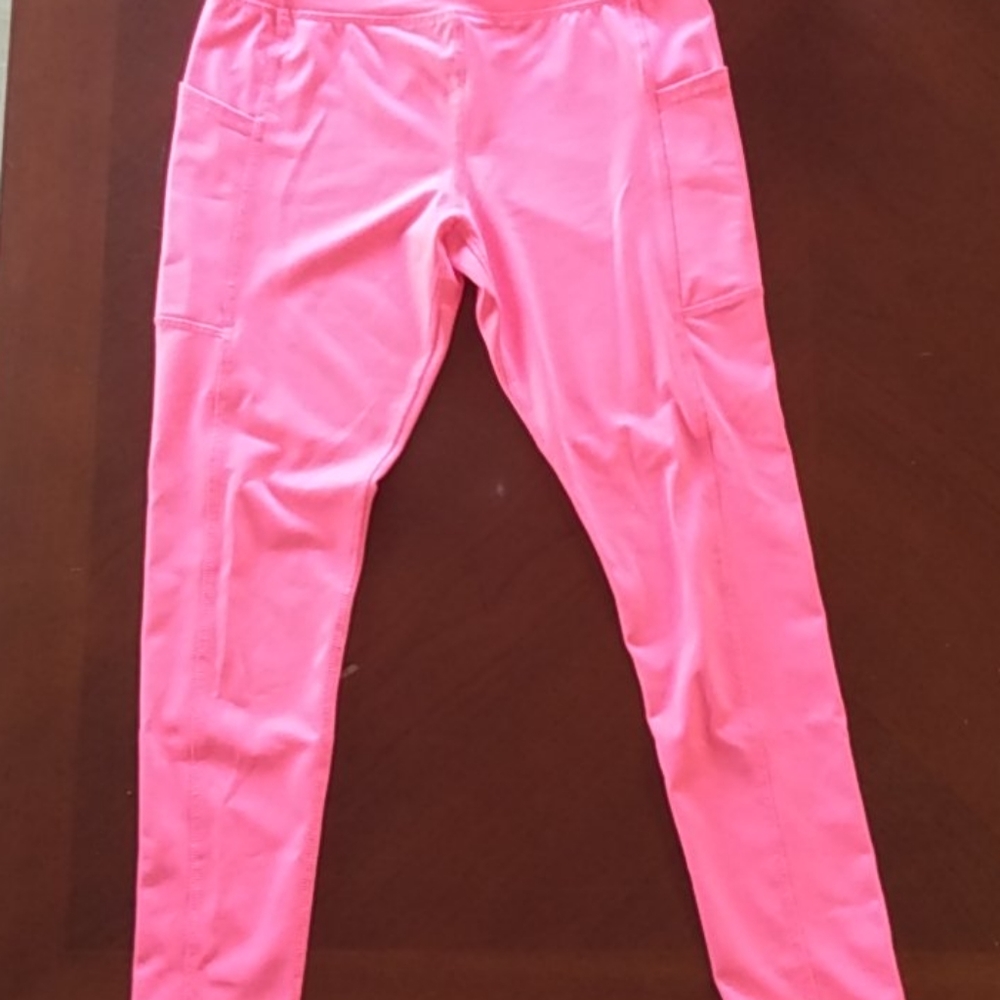 Hot pink leggings
